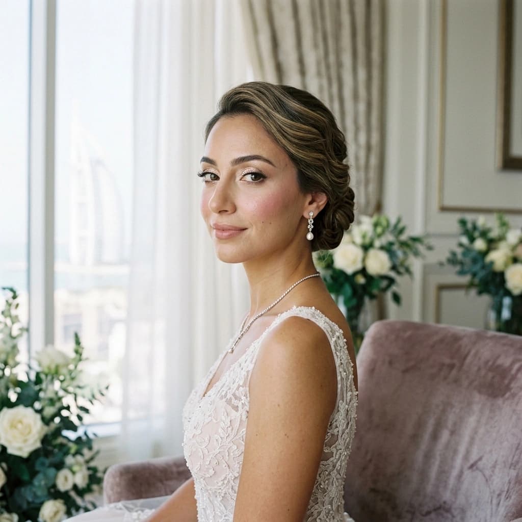 Bridal Dubai campaign visual