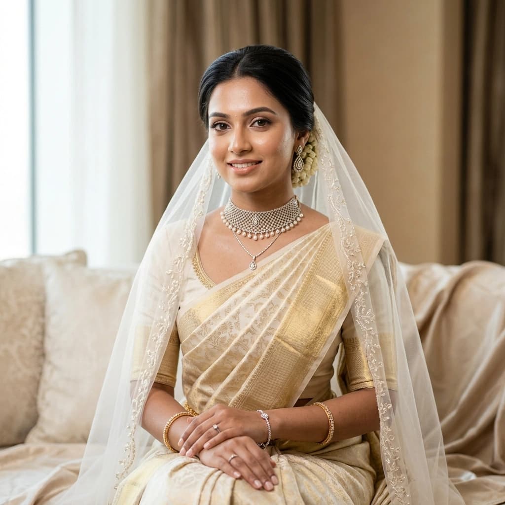 Bridal look planning editorial concept