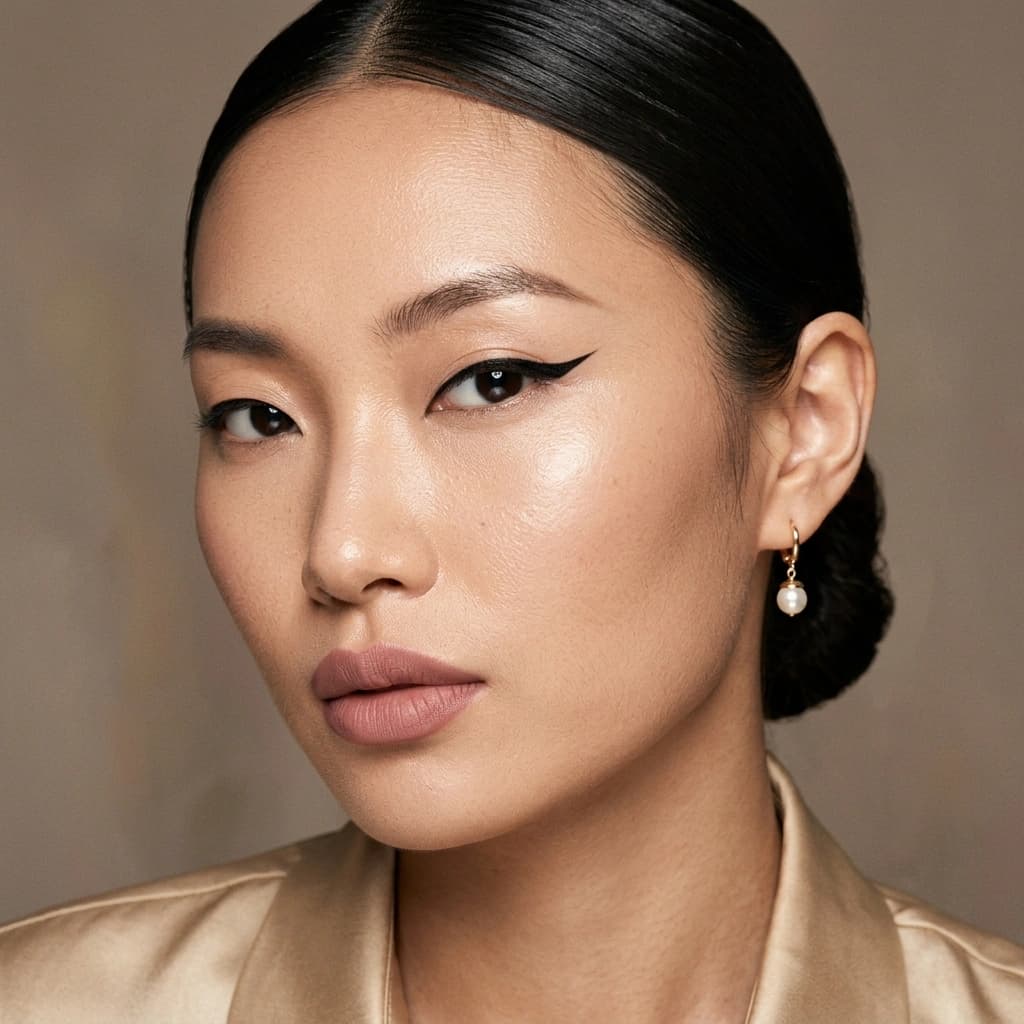 Close-up editorial beauty detail for the LayeR Method