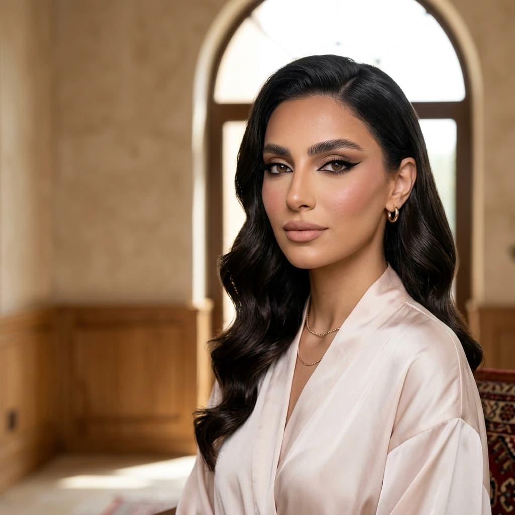 Secondary luxury beauty campaign visual